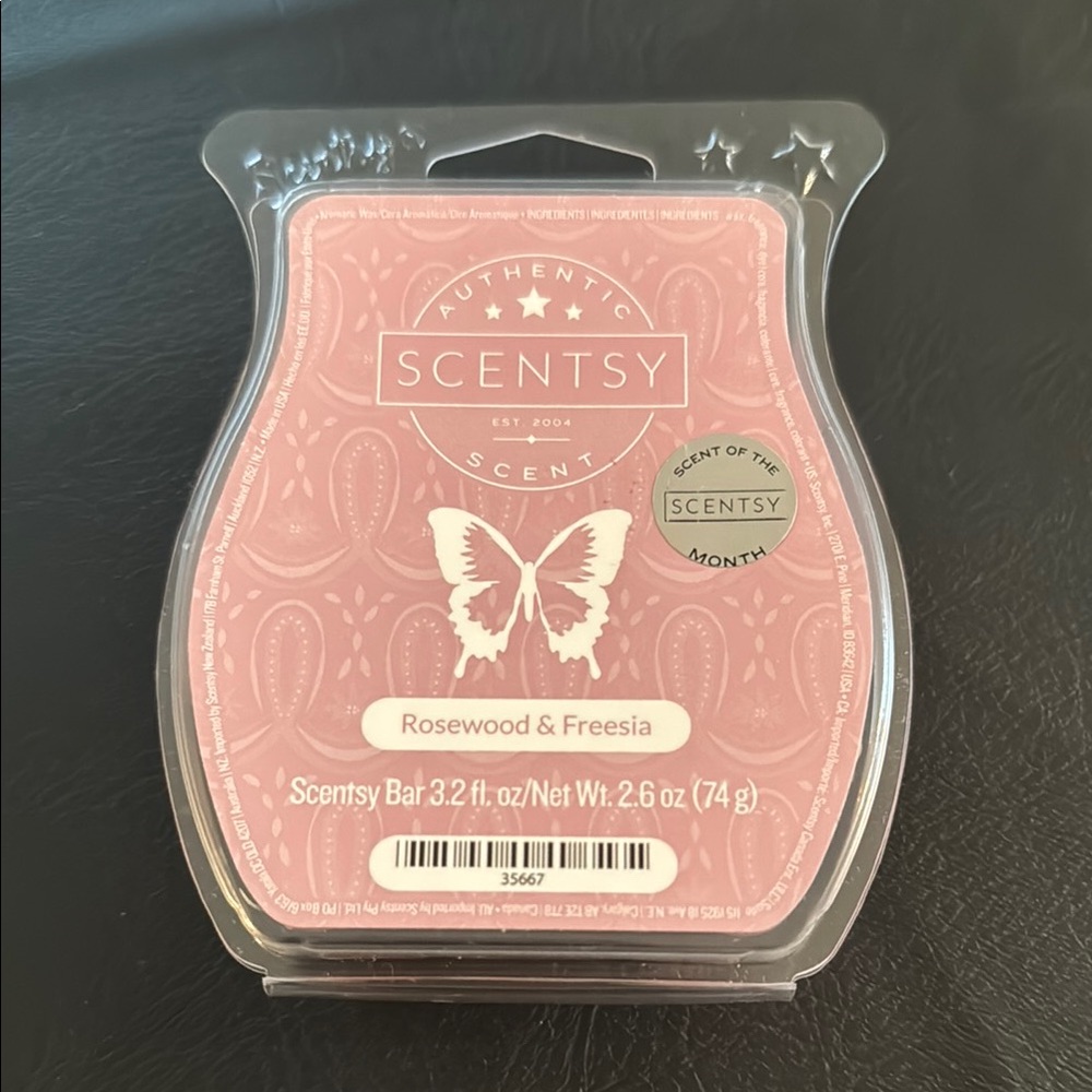 Scentsy Rosewood & Freesia Scent Bar